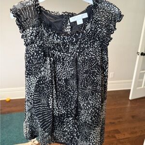 Elegant Black and White dress